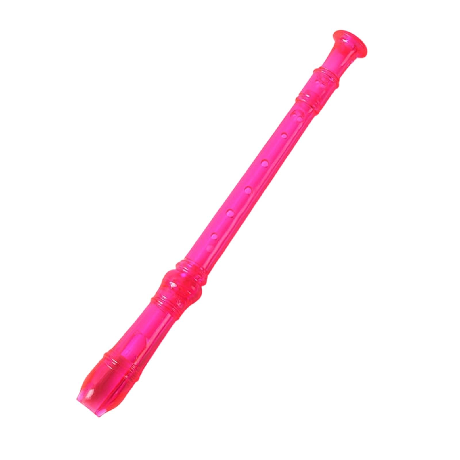 Flauta Dulce Profesional Grabadora De Ocho Agujeros Un Instrumento Para Principiantes Para La Práctica De Principiantes(Magenta)