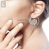 NOVICA Artisan Handmade .925 Sterling Silver Drop Shaped from Indonesia Animal Themed Sea Life Earrings