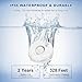 WiFi Water Leak Detectors 5 Pack, 120dB Adjustable Loud Water Leak Sensor, Wireless Wi-Fi Water Leak & Drip Alarm, App Alerts, 5 Water Alarm Sensors & 1 Hub for Home Kitchen, Bathroom, Sink, Laundry
