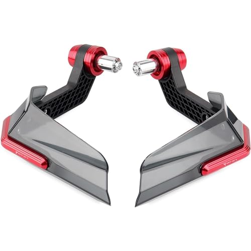 Yubbuio「オートバイ」 1 ペア ハンドプロテクターディフレクター | ナックルガード・ハンドガード | ウインドスクリーン 汎用 風防 破片対策 安全ライディング体験向上 取り付けが簡単 MT07 バイクアクセサリー サイクリング愛好家 (D)