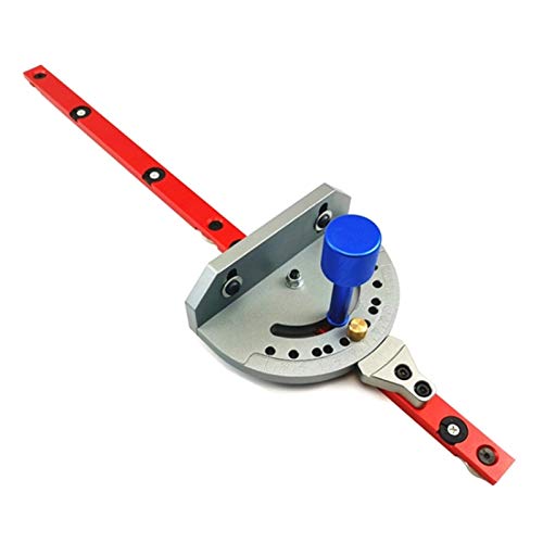 Preisvergleich Produktbild Manuelle Holzbearbeitungsteile Gehrungsspur-Tischsäge-Router-Gehrun... für Tischsäge-Router 450mm lange Holzbearbeitungssäge-Werkzeug Holzbearbeitungs-Werkzeugteile stark und ro