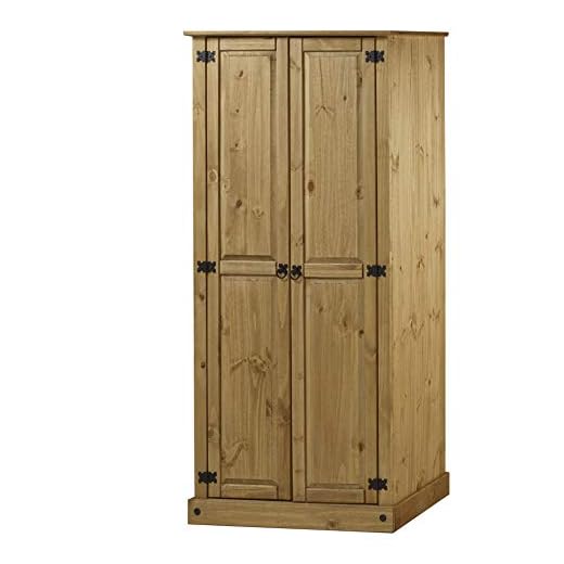Corona Furniture Corona Budget 2 Door Wardrobe Bedroom Pine