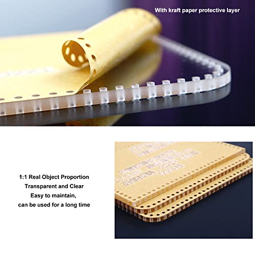 DIY Leather Passport Bag Acrylic Template Kit, Clear Stencil for Handmade Wallet Card Holder & Travel Organizer - Image 3