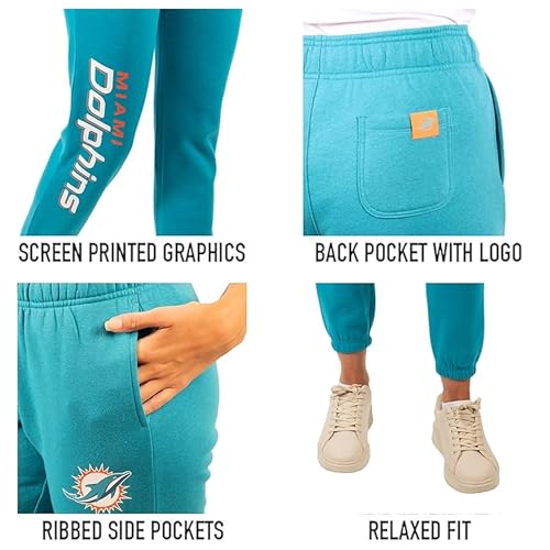 Ultra Game JBL2274F23 Nfl Women'S Super Soft Fleece Jogger Sweatpants thumb #3