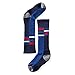 Smartwool Kids' Wintersport Stripe Socks (Navy) Medium