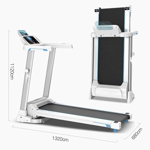Image of Folding Treadmills Home Fitness Equipment for Electric Treadmills with Speaker Led Display, Silent Sports Walking