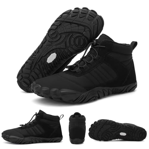 Hiking Shoes Footwear Kasdava Pro - Non-Slip & Waterproof Winter Barefoot Shoe (Unisex) Black