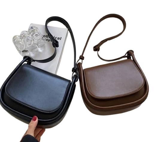 Women’s Premium Shoulder Bag | Elegant PU Leather Crossbody Handbag for Girls | Stylish Daily Use Sling Bag with Adjustable Strap-Pack of 2-image-21