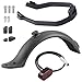 Kyrio Lot de 3 supports de garde-boue arrière pour trottinette électrique Mi Xiaomi M365/M365 Pro avec vis et bouchons à vis