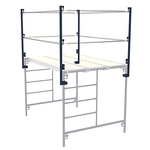 Metaltech 5Ft.w X 7Ft.d Scaffold Guardrail System - Model Number M-Mg507K #TOP2