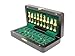 House of Chess - 8 Inch Wooden Magnetic Folding Travel Chess Set - Board with Algebraic Notation + 2 Extra Pawns & 2 Extra Queens- Handmade (Ringy Rosewood)