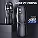 EINSEO Male Masturbator - Male Sex Toys for Men with 5 Suction & 9 Vibration Modes, Transparent 3D Sleeve, LCD Display, APP Control, Detachable Pocket Pussy Adult Toys Bath Item