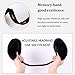 Yuoahcn Women Girls Ear Muffs Fashion Warm Plush Earmuffs Winter Foldable Ear Warmer Windproof Adjustable Earmuff (Dark Black)