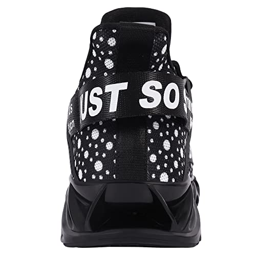 Image of JSLEAP Mens Running Shoes Non Slip Athletic Walking Blade Type Sneakers