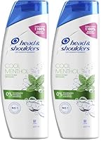 Head & Shoulders Cool Menthol Anti-Dandruff Shampoo, 400 ml (Pack of 2)