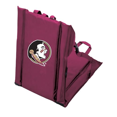 Image of Logo Brands Officially Licensed NCAA Unisex Stadium Seat, One Size, Team Color
