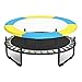 JIUYEKEW 1.2m/1.4m/1.5m Round Universal Replacement Trampoline Spring Cover, Waterproof Replacement Trampoline Surround Pad, Fits Have Holes for Poles (1.5m, Pink Blue)