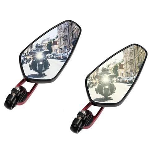 Espejos retrovisores de motocicleta para AEROX155 2015-2021 manillar azul 3