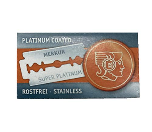 MERKUR Double Edge Safety Razor Blades 10 Pack DE Replacement Blades