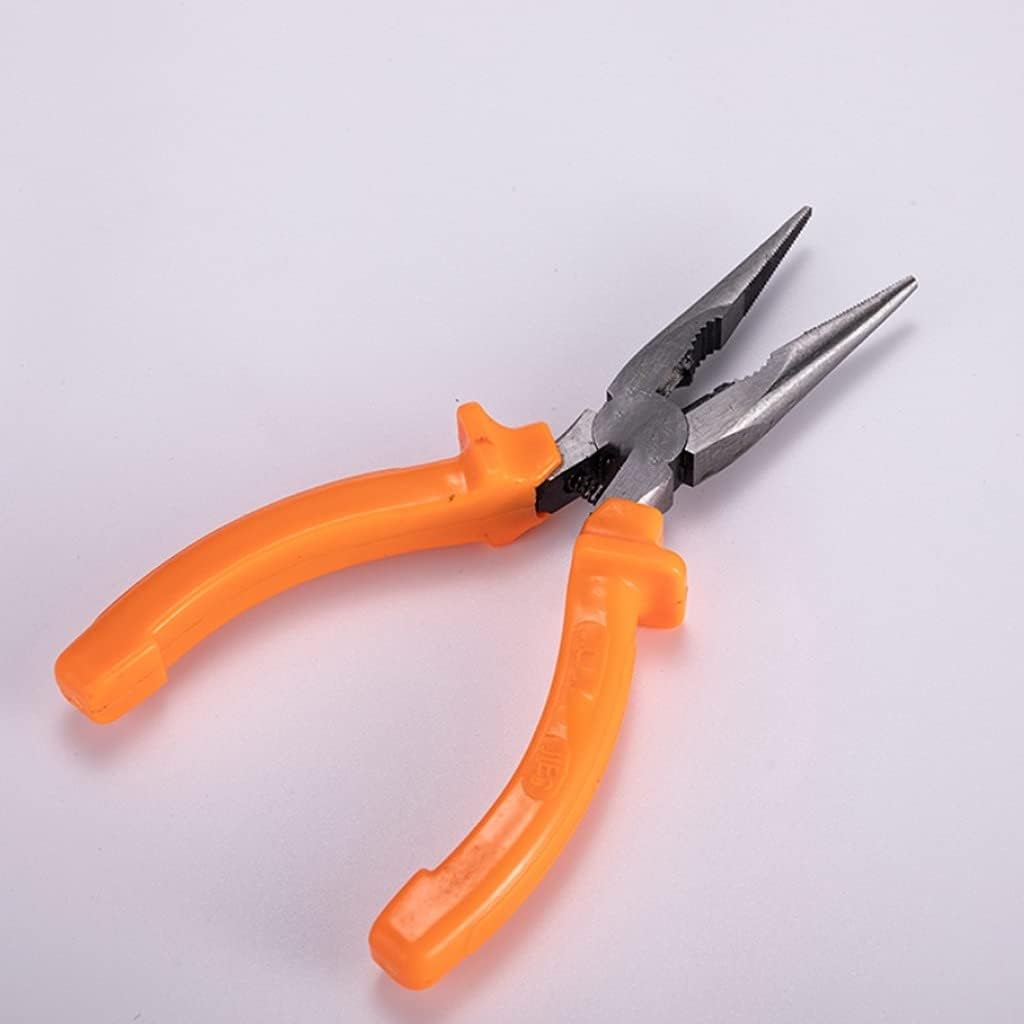 Needle-nose Pliers 6-inch Multi-tool Mini Spring, Pointed High Carbon Steel