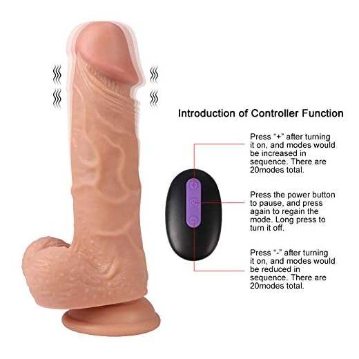 AMZFW Cô-nșộlạ-dôréș vib-ra-dôr de silicona hembra realista con ve-ntô-sa, longitud 21 cm, se puede insertar en 15,5 cm, frecuencia de 20 vibraciones