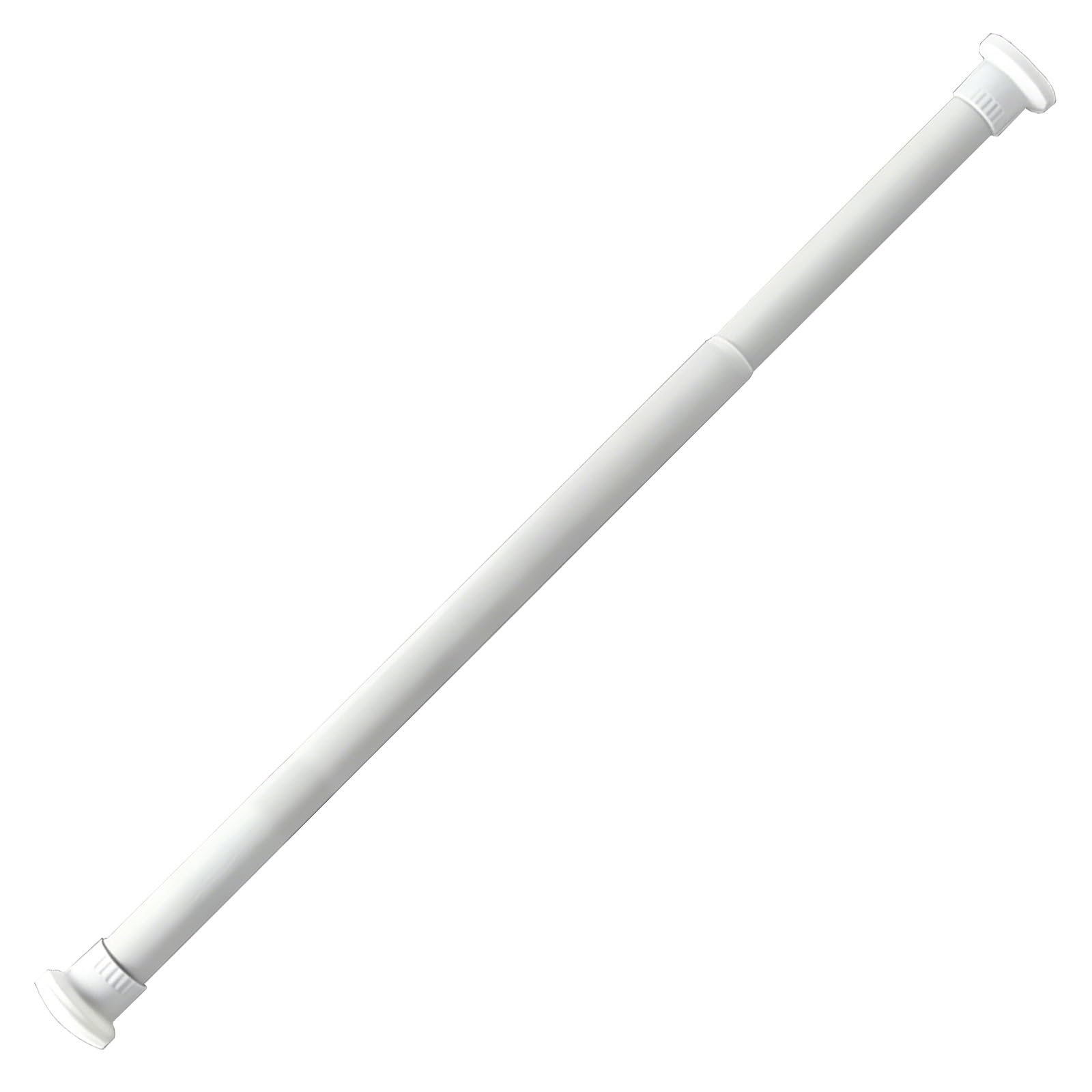Telescopic Curtain Rod, 83"-220" Adjustable, Rust Resistant Carbon Steel, for Home Closet Kitchen Bathroom Towel Hanging(410-460cm/161-181in)