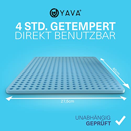 YAVA® Backmatte Hundekekse Mini Halbkugel (1cm), Premium Silikon Backmatte für Hundeleckerli, Hundekekse Backform, Leckerli Backmatte für Hunde, Backunterlage, Silikonmatte, BPA-frei (Türkis)