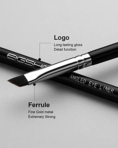 Eyeliner Brush, EIGSHOW Precision Eye Liner Makeup Brush, Angled Eyeliner Brush, Ultra Thin Slanted Flat Angle, Cruelty-Free Synthetic Bristles, Great for Pros & Beginners - Image 6