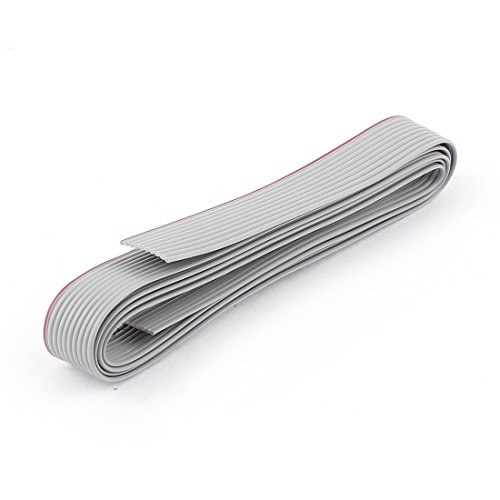 Cable IDE PATA Extensión Plano 1M 10 Pines Gris