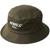 [Avirex] [アヴィレックス] US.BASE ミリタリー バケットハット ユニセックス 帽子 バケハ ハットARMY アーミー メンズ レディース バケット カジュアル ハット ＜USBASEカーキ＞