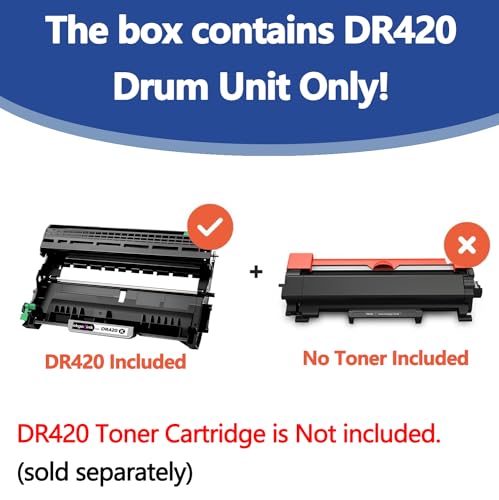 Image of Compatible DR420 Drum Unit Compatible Replacement for Brother DR-450 DR 420 1 Pack ( NOT Toner ) for HL-2270DW HL-2280DW HL-2230 HL-2240 MFC-7360N MFC-7860DW DCP-7065DN 2840 Printer, Black