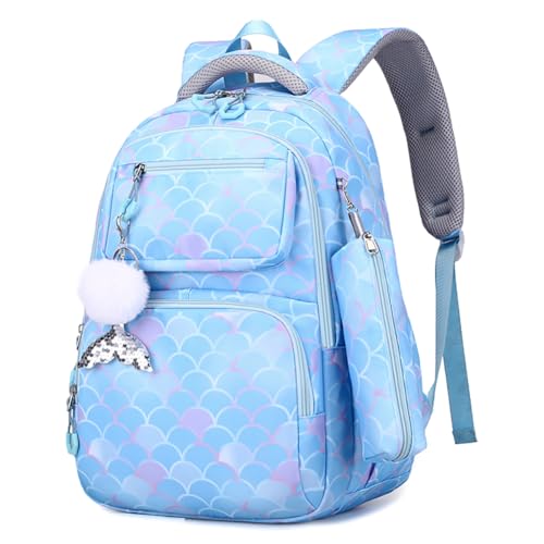 MATMO Girls School Backpack Set with Lunch Bag and Pencil Case Student Bookbag Daypack (Backpack Set 15)2