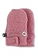 Sterntaler Baby - Mädchen Fäustel Pur Wolle Fäustlinge, Rosa, Einheitsgröße