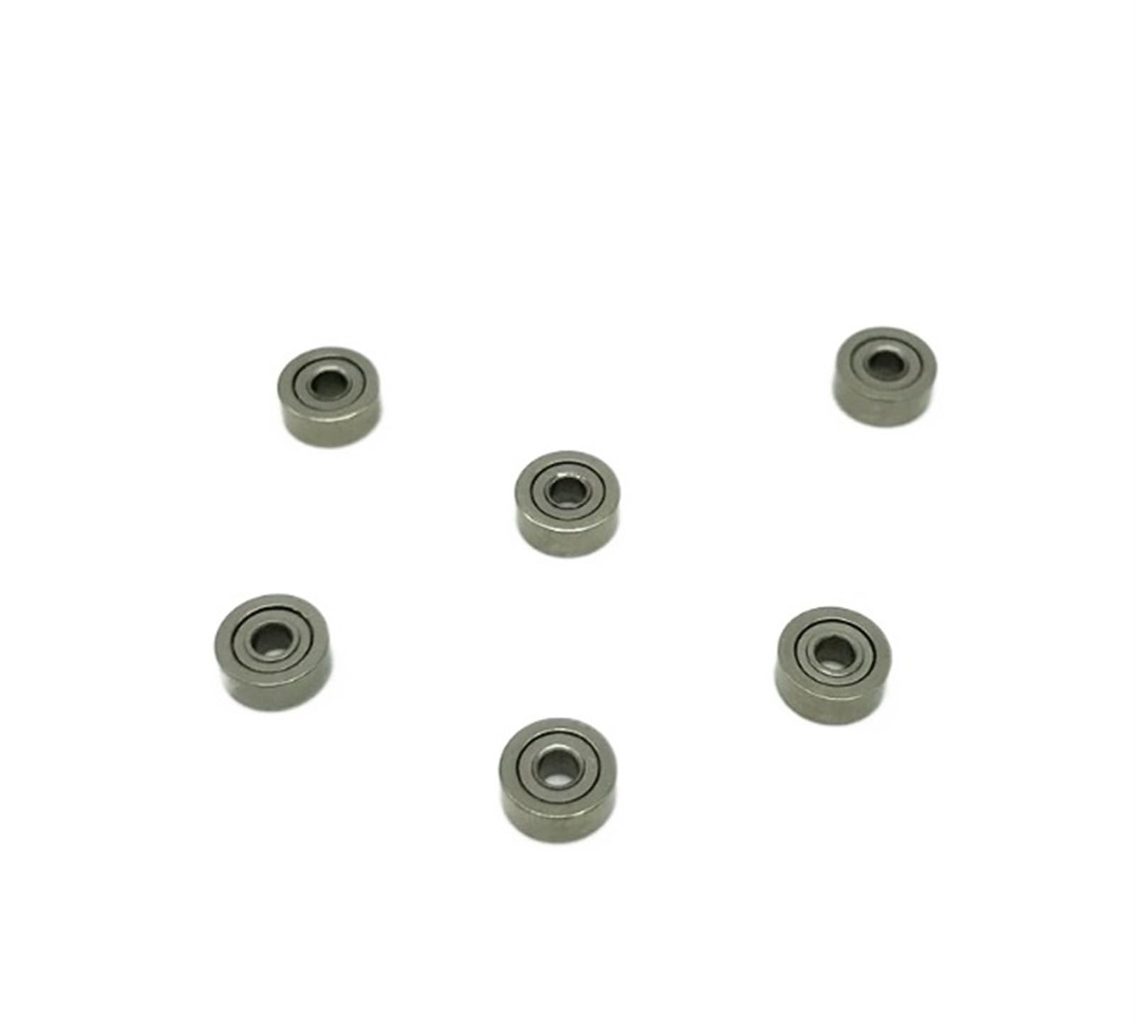 HYUJNAFZR Bimetal Seal Shield Micro deep Groove Bearing 50pcs MR63ZZ 3x6x2.5mm Miniature Deep Groove Ball Bearing