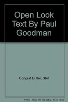 Hardcover Open Look Text By Paul Goodman Book