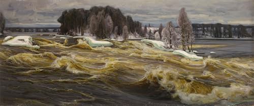 Tableau Vallinkoski by Westerholm 60x90cm - Impression sur toile nordique pour chambre