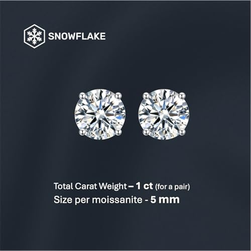 Image of GRA Certified 925 Sterling Silver Stud Moissanite Stud Earrings, 1-4ct DF Color Brilliant Halo Round Cut Moissanite Earrings 925 Sterling Silver Friction Back for Women