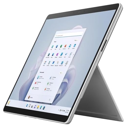 Microsoft Surface Pro 9 Tablet - 13" - Core i5 12th Gen i5-1245U Deca-core (10 Core) - 8 GB RAM - 128 GB SSD - Windows 11 Pro 64-bit - Platinum