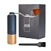 FIENZA Manuelle Kaffeemühle, KaffeemüHle Manuell mit 12 Mahleinstellungen, HandkaffeemüHle mit hochwertiger Aluminiumlegierung und Edelstahl effiziente Messer, so dass Sie das von Espresso genießen