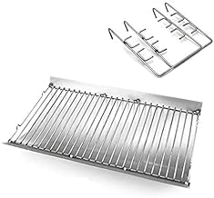 SZ3509 (1-Pack) 20.4 inches Stainless Steel Fire Grate Hanger and Ash Drip Pan for Chargriller 5050, Chargriller 5072, Chargriller 5650