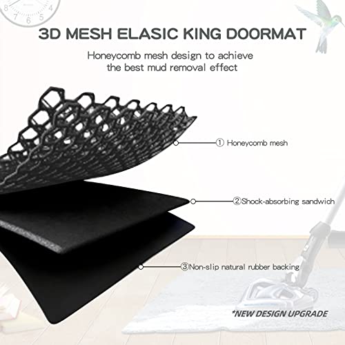 image for Fireosma Front Door mat,Door mat Outdoor Entrance,Non Slip Indoor Door