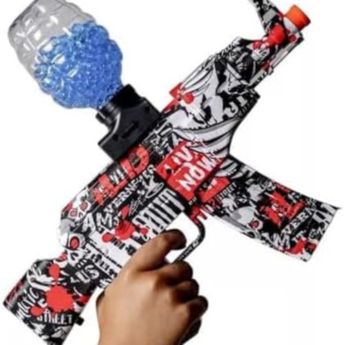 Metralhadora Arminha de Brinquedo Bolinhas De Gel Automática Elétrica