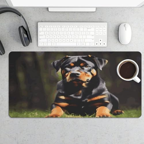 Pad Mouse Grande Rottweiler 30x60 cm Antideslizante miniatura 5