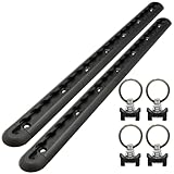 sef Barra di ancoraggio AirLine di alta qualità: set di 2 guide in alluminio da 50 cm di lunghezza (56 cm con tappi finali) per un fissaggio sicuro del carico. 
