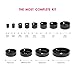 Hole Saw Set, 23Pcs Hole Saw Kit with 13Pcs Saw Blades, General Purpose 3/4