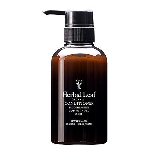 ハーバルリーフ オーガニックコンディショナー しっとり 潤い 高保湿 無添加 シア脂 ノンシリコン 天然由来 敏感肌 頭皮ケア 300ml 日本製