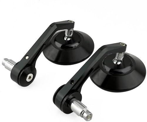 Miniatura 4 de Espejo universal para motocicleta CNC de 78 pulgadas de 0.866in con mango trasero para espejo para Ducati Monster Aprilia Suzuki Cafe Racer
