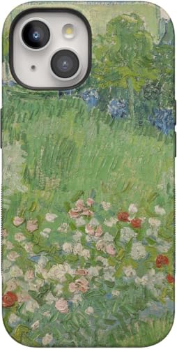 Casely iPhone 15 Plus Case | Van Gogh | Vincent's Admired Garden | Bold Protective Design | Compatible with MagSafe