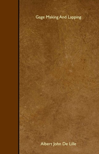 Gage Making And Lapping