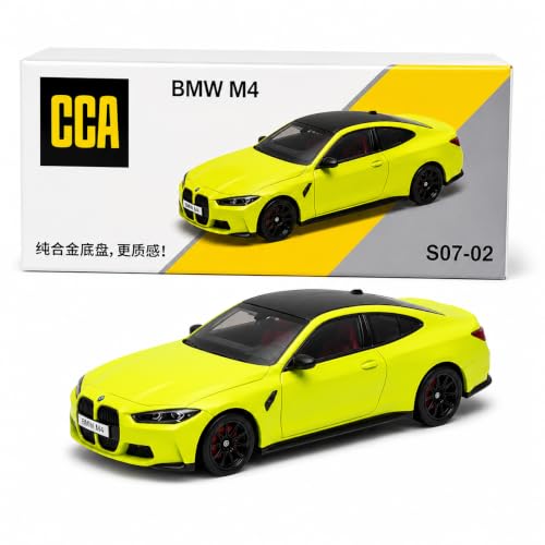 Image of CCA BMW M4 Die-Cast Collectible Toy Car, 1:64 Scale (Green)